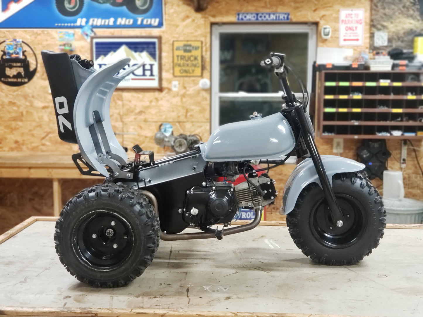 Honda ATC 70 Fender Flip Up Kit