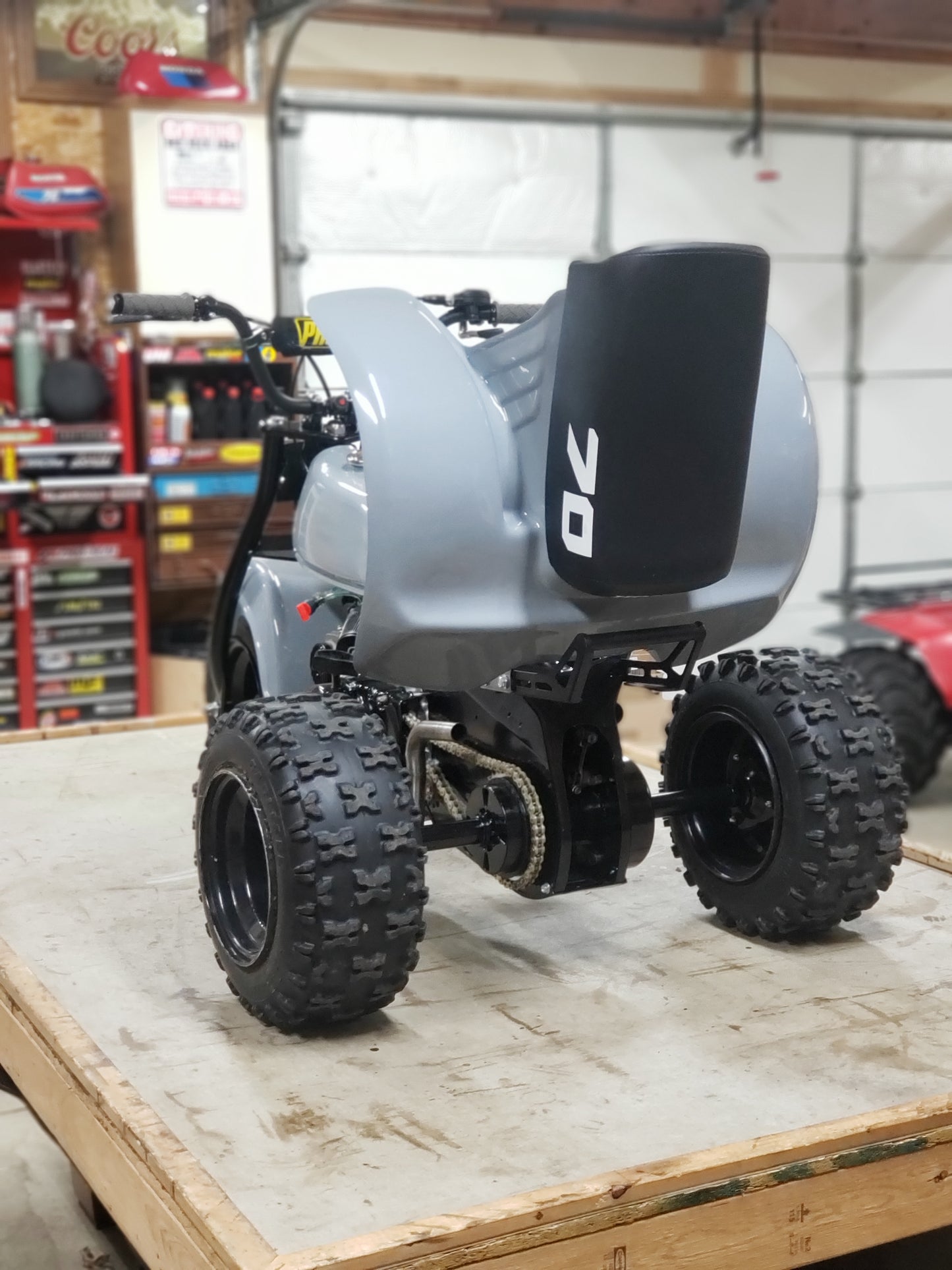 Honda ATC 70 Fender Flip Up Kit